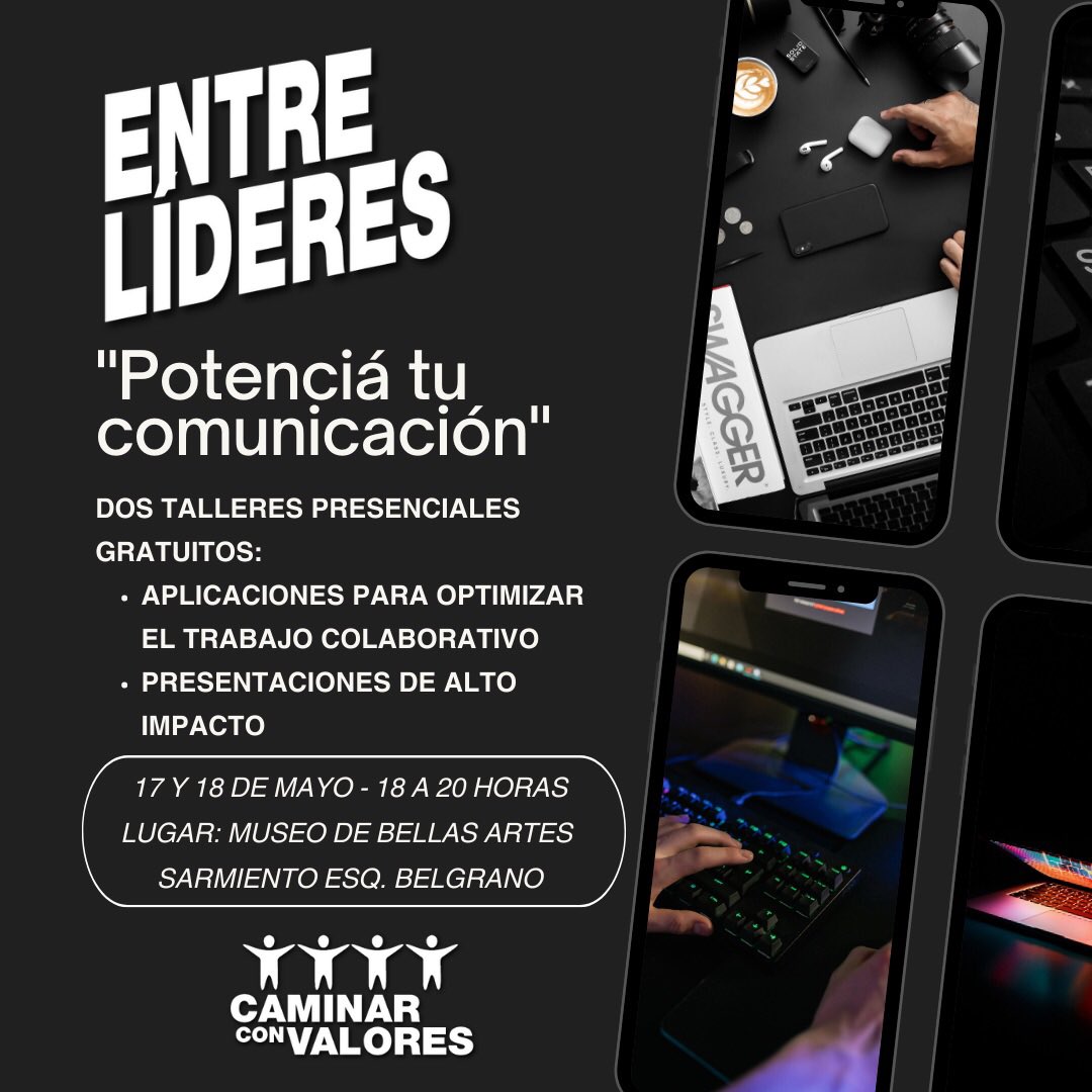 #EntreLideres ¡Inscripciones abiertas! Cupos limitados. Click aquí 👉🏻 forms.gle/nWvQuZwSsLa5iX…