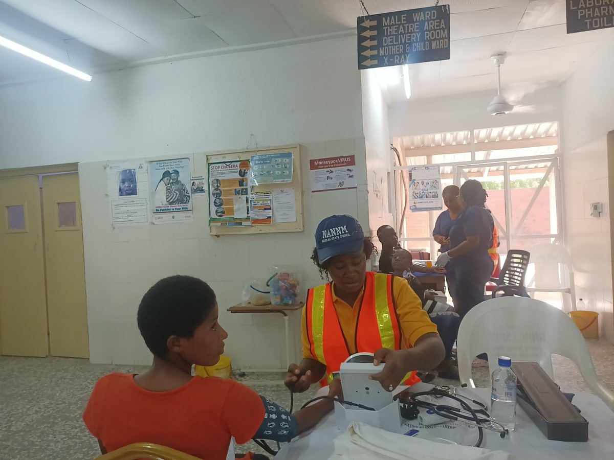 mwanrivers's tweet photo. Excerpts from SPDC @Shell_Nigeria FYIP Community Health in Motion project at Ogulagha Cottage Hospital
#shellcares
#communityhealthmatters
#healthInMotion
#ogulaghacommunity
#deltastate https://t.co/f4YKNwllz5
