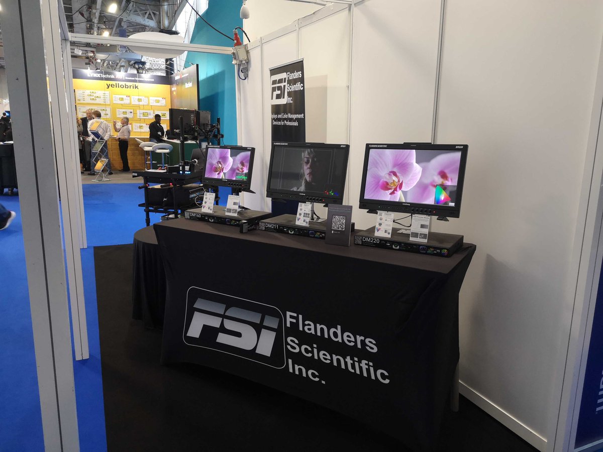 FSImonitors's tweet photo. Come visit us at the @mediaprodshow (MPTS) in London!  We are showing some of our most popular products in Stand B75.  DIT cart courtesy of @Mission_Digital https://t.co/T7EYCm0faf