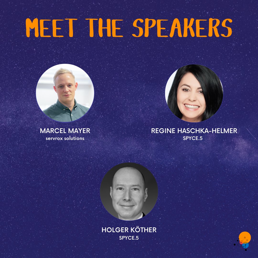 TangleCon's tweet image. Tomorrow the #TangleCon starts! 🚀 Time to introduce you once more some of our speakers: 
@Energine  and @HolgerKoether  from @SPYCE_5 and @servrox1337  from @servrox. 

Get your free ticket and be part of their talks &amp;amp; panels on May 11 + 12! reg.eventmobi.com/tanglecon/regi… 🎟️

#iota…