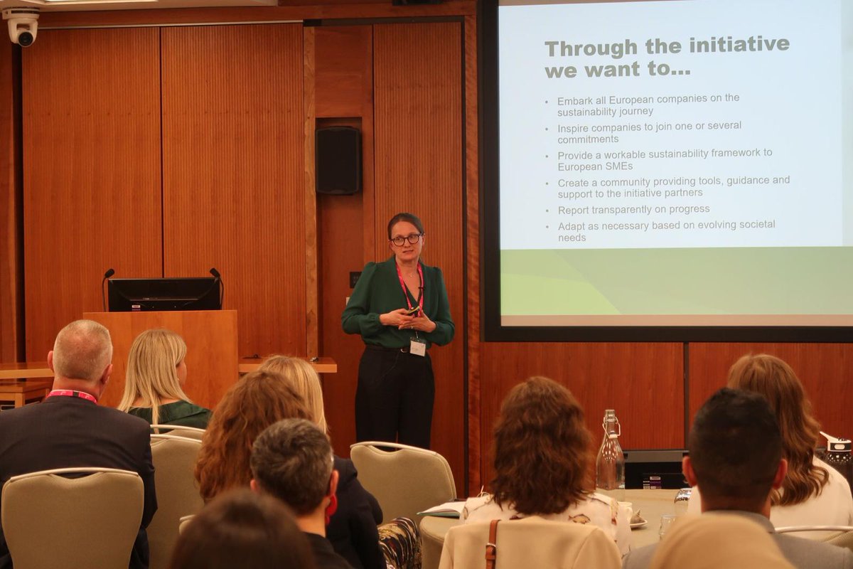 CosmeticsEur's tweet photo. 'We are convinced every #cosmetics company in Europe can chart its own sustainability path '– Emma Trogen @CosmeticsEur at @TheCTPA Sustainability Summit in #London UK
Join #CommitForOurPlanet -together reducing environmental footprint of our sector in 🇪🇺
https://t.co/KkoYacTqeZ https://t.co/s0lJQZPn0B