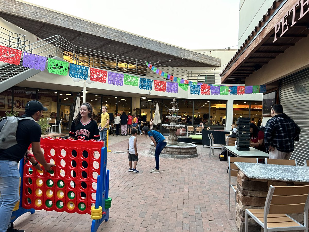 Great time last night at finals fiesta at Taos. Lots of students, giveaways, band and dancers.  Finish strong Aggies! #nmsu