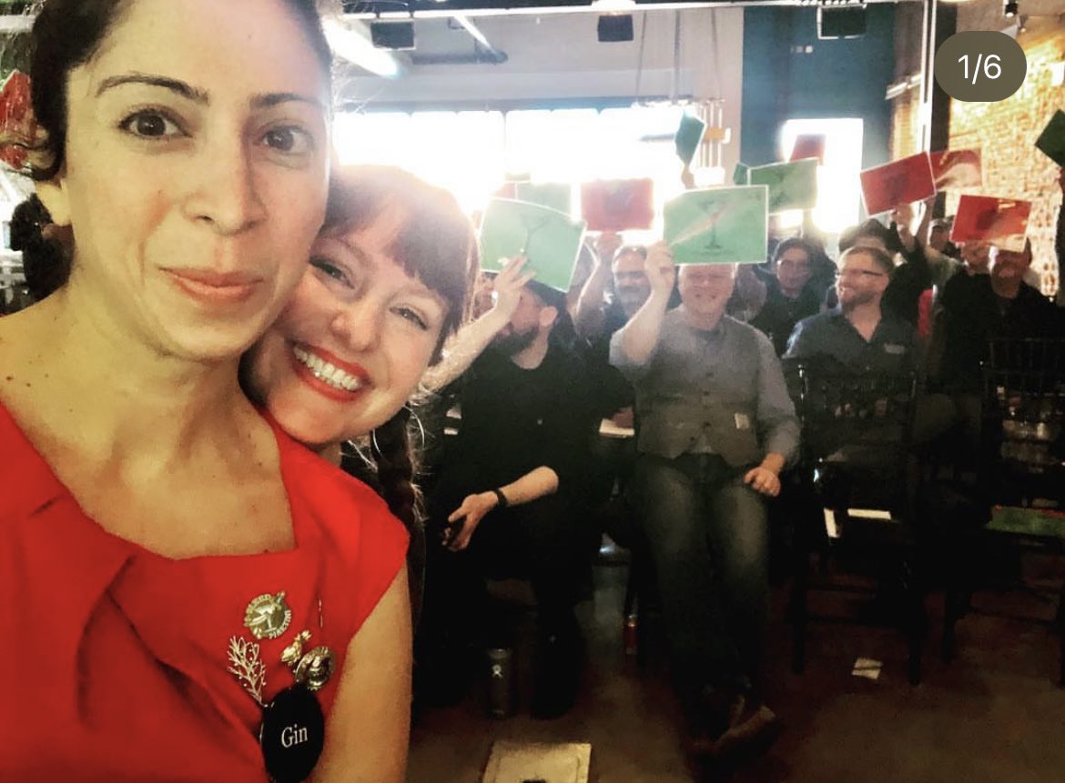 TheGinGirl's tweet photo. In 2017 I had the honor of being inducted in the first US induction of @TheGinGuild at @TheGinWorld DC. We continue to #elevateyourspirit with pride #DrinkGin https://t.co/ALMmgjaLe7