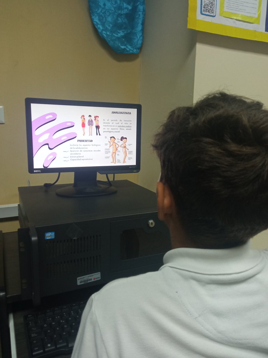CbitSofiadeH's tweet photo. #10MAY La Pubertad (Y sus cambios en las niñas y los niños) ♀️🤍🩷♂️, dirigido a los estudiantes de 6to "B" 🙋🏻🙋🏼‍♀️🧑🏻‍💻🙋🏿‍♂️en el @CbitSofiadeH 💛💙❤️
 #TecnologiaEducativa #CuidameYYoTeCuido😷🧴 #CambiosEnMiCuerpo #LaPubertad https://t.co/US4V3u1qXU