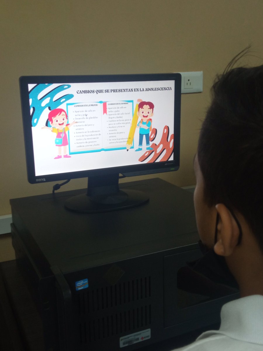 CbitSofiadeH's tweet photo. #10MAY La Pubertad (Y sus cambios en las niñas y los niños) ♀️🤍🩷♂️, dirigido a los estudiantes de 6to "B" 🙋🏻🙋🏼‍♀️🧑🏻‍💻🙋🏿‍♂️en el @CbitSofiadeH 💛💙❤️
 #TecnologiaEducativa #CuidameYYoTeCuido😷🧴 #CambiosEnMiCuerpo #LaPubertad https://t.co/US4V3u1qXU