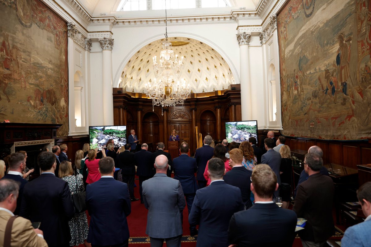 GalwayChamber's tweet photo. Yesterday evening was the start of an initiative by Galway Chamber to develop a Galway business network in Dublin. 'West in the Capital' kindly sponsored by @bankofireland and launched by Mayor @CloHiggins was held in the historical House of Lords, College Green #OurGalway https://t.co/AV9pusxNKB
