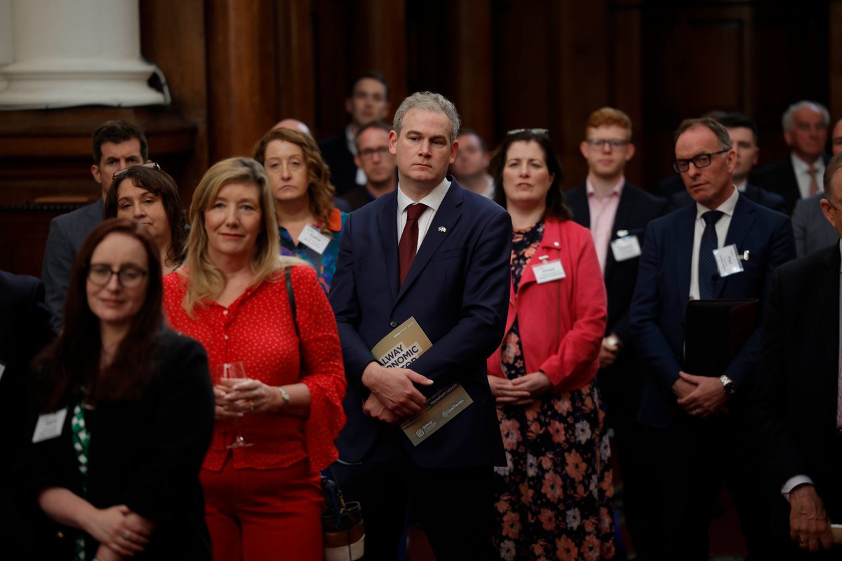 GalwayChamber's tweet photo. Yesterday evening was the start of an initiative by Galway Chamber to develop a Galway business network in Dublin. 'West in the Capital' kindly sponsored by @bankofireland and launched by Mayor @CloHiggins was held in the historical House of Lords, College Green #OurGalway https://t.co/AV9pusxNKB