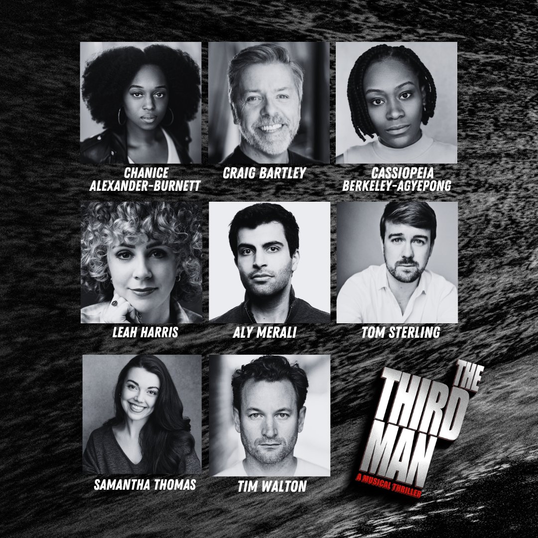 MEET THE ENSEMBLE | THE THIRD MAN We are thrilled to introduce to you to the rest of our fabulous cast for the musical thriller The Third Man. 🎟️ALL PREVIEW TICKETS - ONLY £30 Book now at menierchocolatefactory.com