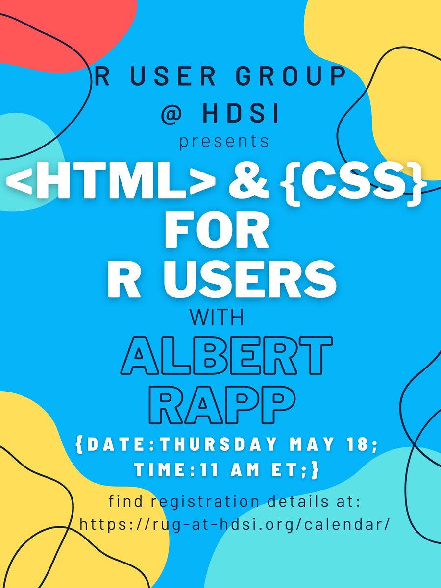 HDSI R User Group tweet media