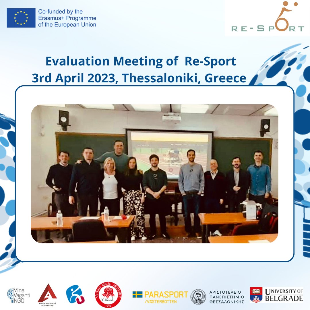MineVagantiNGO's tweet photo. ⭐We are happy to share with you that EVM of the project #CP Big Sport Re-Sport took place in Thessaloniki, Greece on the 3rd of April.
#MVNGO #MineVagantiNGO #HardWorkPaysOff #WorkingAllSectors #MoreThan150ActiveProjects #FollowUs #StayTuned #ErasmusPlus #RESPORT #Sport https://t.co/rIjdx21ieb