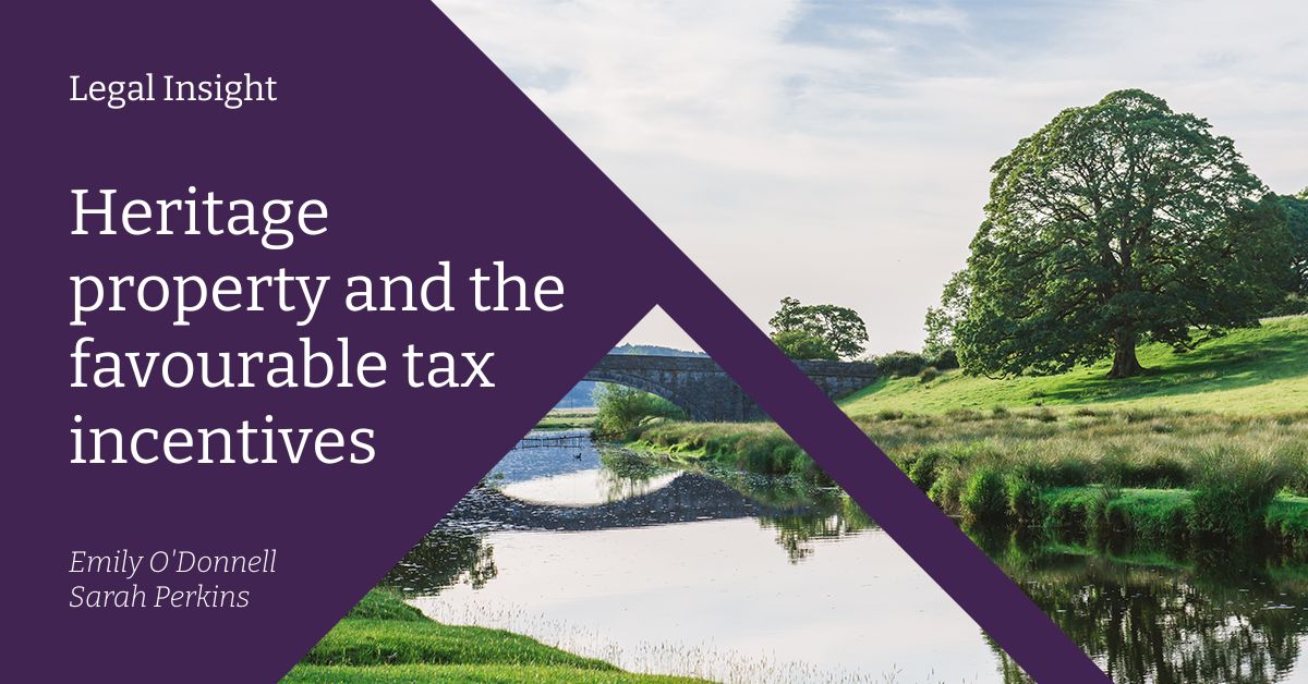 The conservation of items of national significance for the benefit of the public has long been public policy and is supported by favourable tax incentives.

Emily O'Donnell and Sarah Perkins explore the options available here: birketts.co.uk/legal-update/h…

#PrivateClient #LegalInsight