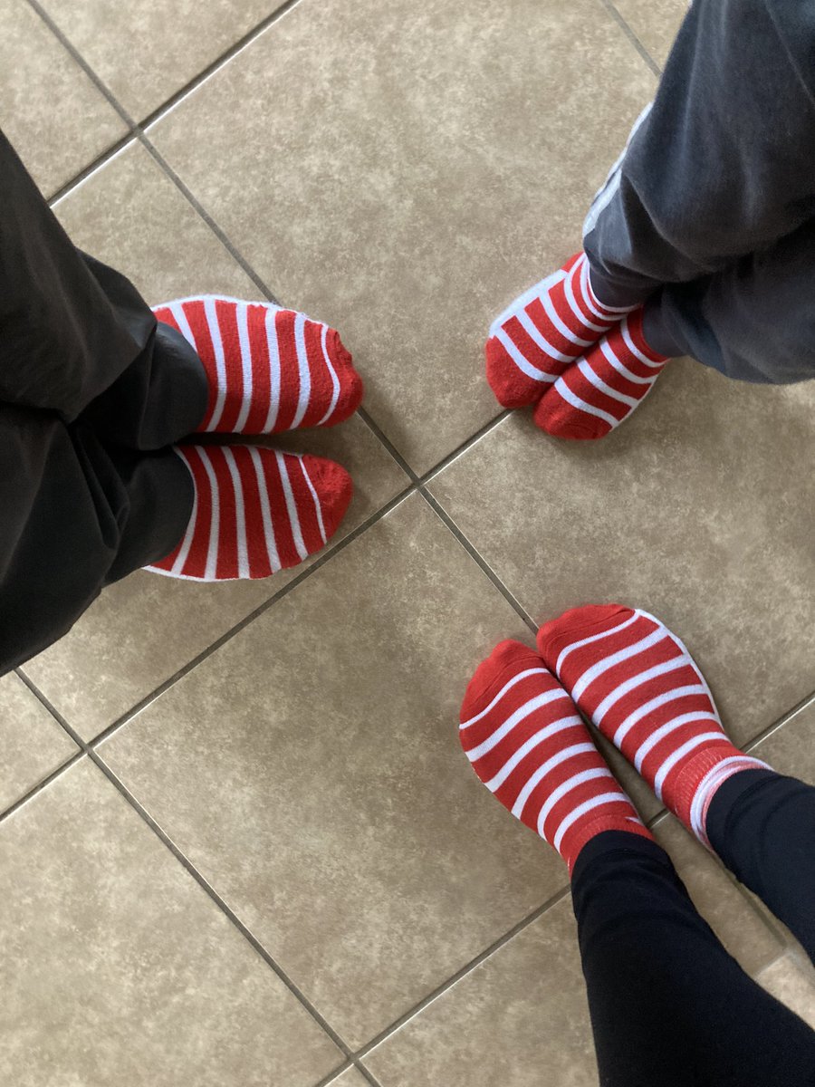 Rocking our striped socks for #McHappyDay <a href="/RMHCSCO/">RMHC South Central Ontario</a> kindly gave us a bed and hot meal for 162 days while our son was in the NICU at <a href="/mch_childrens/">McMaster Children's Hospital</a>. Please consider supporting today so that families can be near their sick children ❤️🧡💛<a href="/RobMillerAg/">Rob Miller</a> <a href="/McDonaldsCanada/">McDonald's 🇨🇦</a>