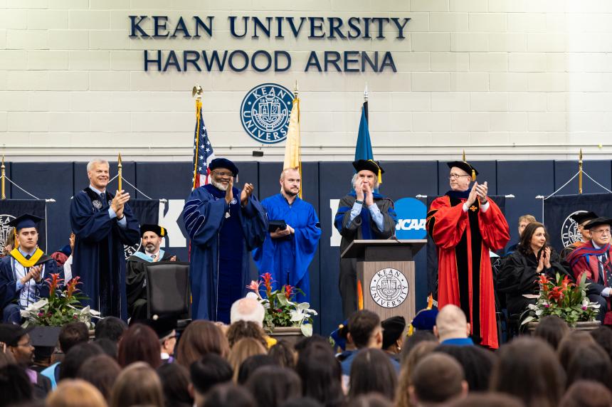 Sullivja's tweet photo. It's official: #Commencement season is officially underway! Can't wait to help all of our graduating students celebrate their achievements of the coming days. It's the best time of the year! #CougarsClimbHigher https://t.co/k6qVNfeufY https://t.co/nkWoUUHm5Q