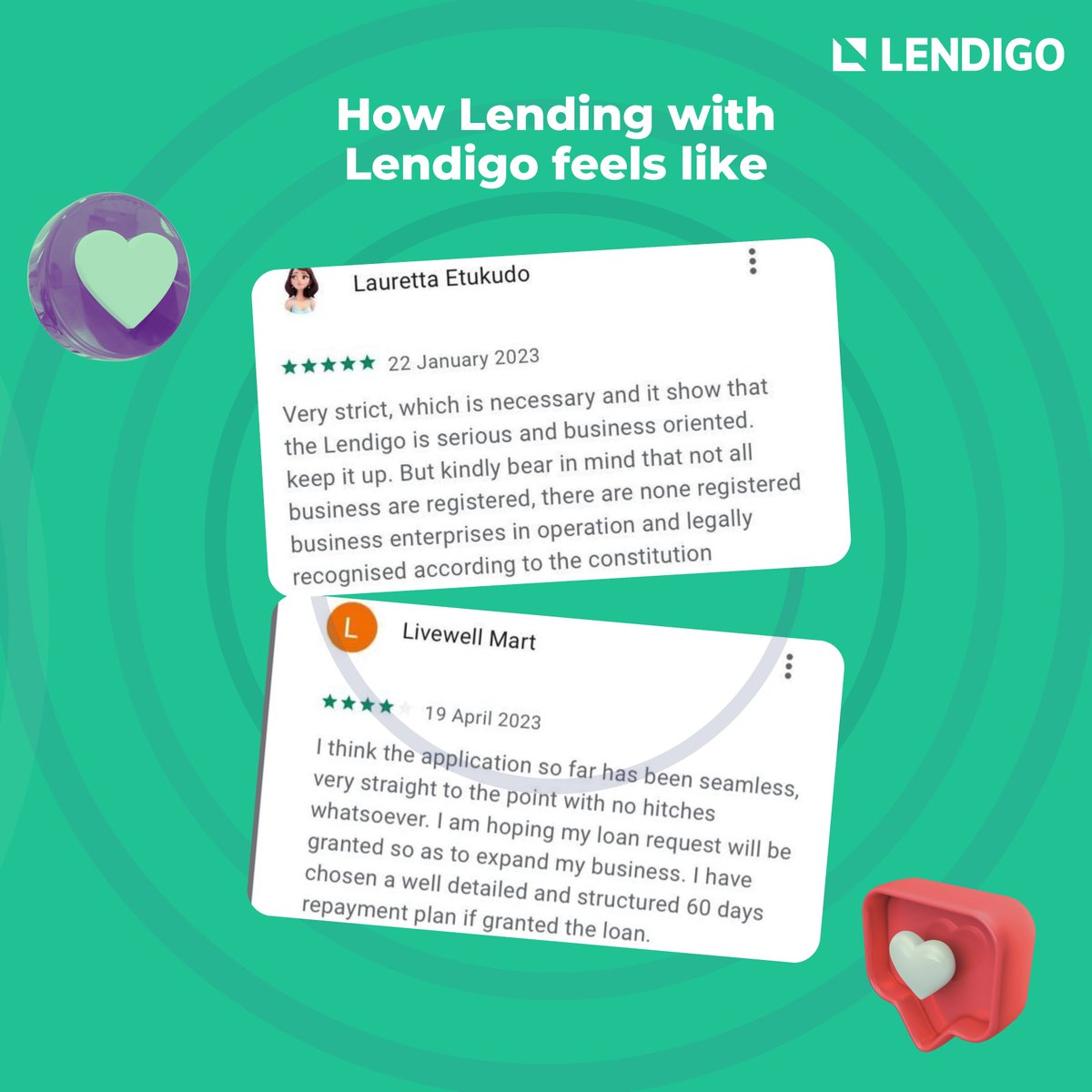 Lendigo_ng's tweet photo. We say thank you for taking out time to provide feedbacks!

#customerappreciation
#feedbacks
#reviews https://t.co/Hj9WTdGmd3