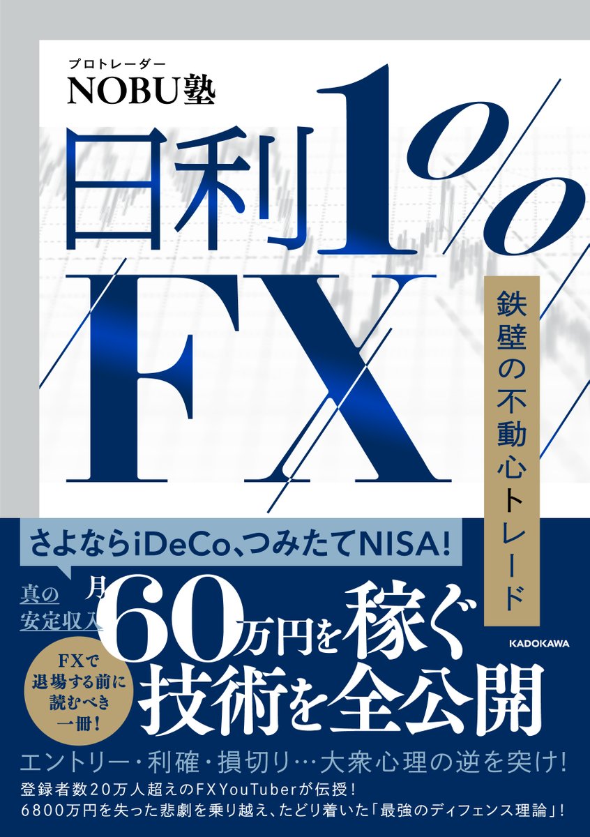 JACK_ORAN21's tweet photo. 表紙はトレード界の「深淵」を再現すべく「濃紺」文字をあしらい、それ自体を「いつの日か差し込む光」で反射させ「みなもの閃き」を表現しました（写真では伝わらないですが、手元に届いてのお楽しみ♬）。

帯の裏には「深淵」に通じる英文字を散りばめ、サインで味付けをしております。ぜひ、帯裏まで楽しめるトレード哲学をお楽しみください♬