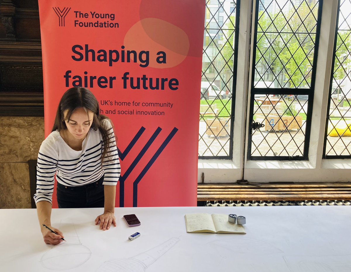The Young Foundation (@the_young_fdn) on Twitter photo 🖌️🎨 Our #CommunityTuneIn artist <a href="/FrancescaTiley/">Francesca Tiley</a> is getting set up! Join us <a href="/ToynbeeHall/">Toynbee Hall</a> 5-8pm today for a celebration of music, song, art and (hopefully) sunshine. Free food, open mic sessions, and opportunities to contribute to the #CommunityPlaylist and an interactive mural. 🖌️🎨 Our #CommunityTuneIn artist <a href="/FrancescaTiley/">Francesca Tiley</a> is getting set up! Join us <a href="/ToynbeeHall/">Toynbee Hall</a> 5-8pm today for a celebration of music, song, art and (hopefully) sunshine. Free food, open mic sessions, and opportunities to contribute to the #CommunityPlaylist and an interactive mural.