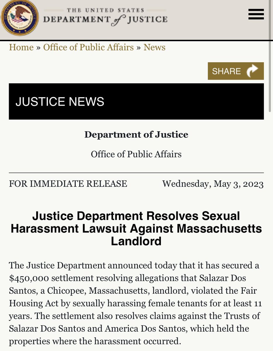 leahfrombklyn's tweet photo. Something that isn’t talked about enough: tenants sexually harassed by their landlords.
Consistently an issue in eviction cases throughout the time I’ve practiced—but has gotten exponentially worse since the pandemic.
These are just a few from the last 6 months. https://t.co/GhUaDiLfXl