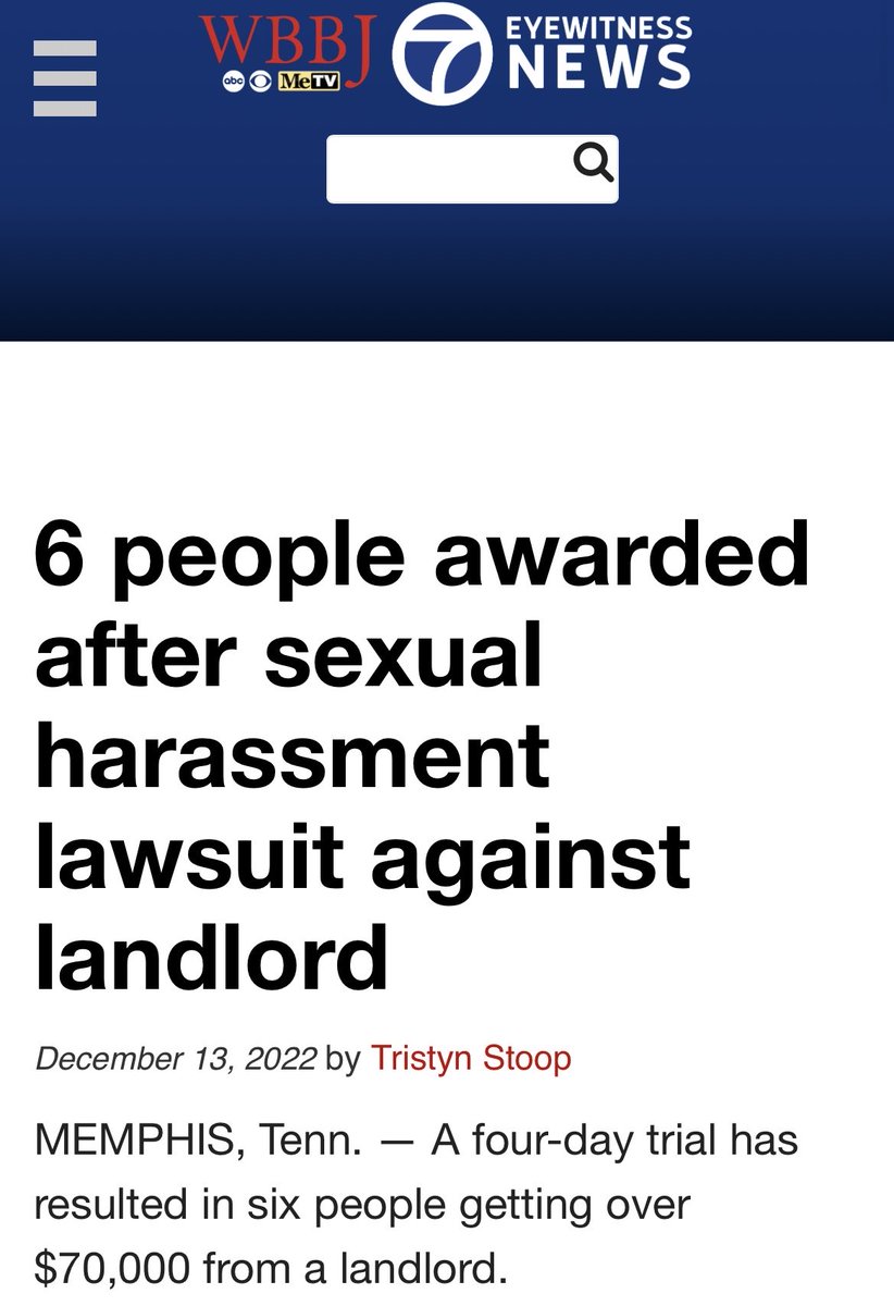 leahfrombklyn's tweet photo. Something that isn’t talked about enough: tenants sexually harassed by their landlords.
Consistently an issue in eviction cases throughout the time I’ve practiced—but has gotten exponentially worse since the pandemic.
These are just a few from the last 6 months. https://t.co/GhUaDiLfXl