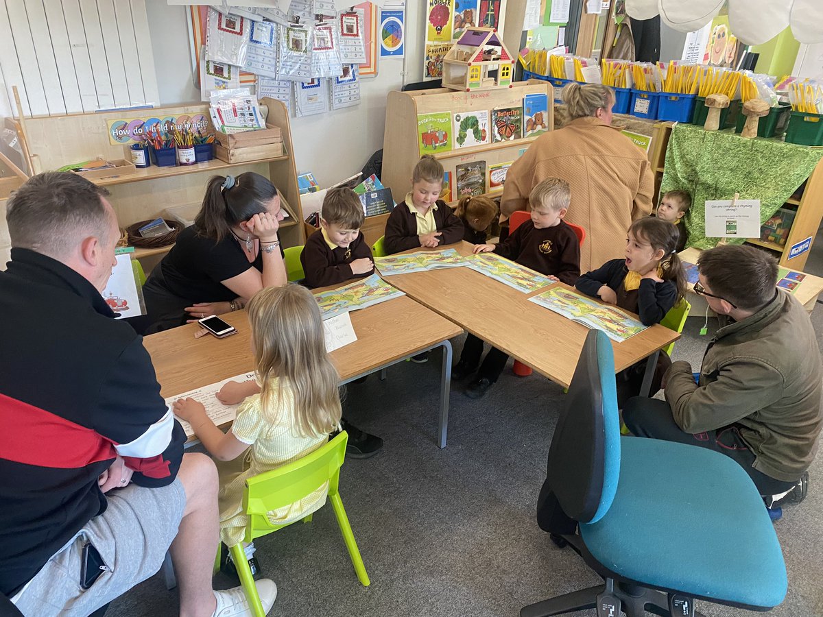 EastfieldPSHull's tweet photo. FWK enjoyed having lots of grown ups in class this morning for our stay and read session! Thank you so much to everyone that came along to support the children’s reading 📚 #epsread #epsFWK @bigcatreading https://t.co/gZLWyrqbgG