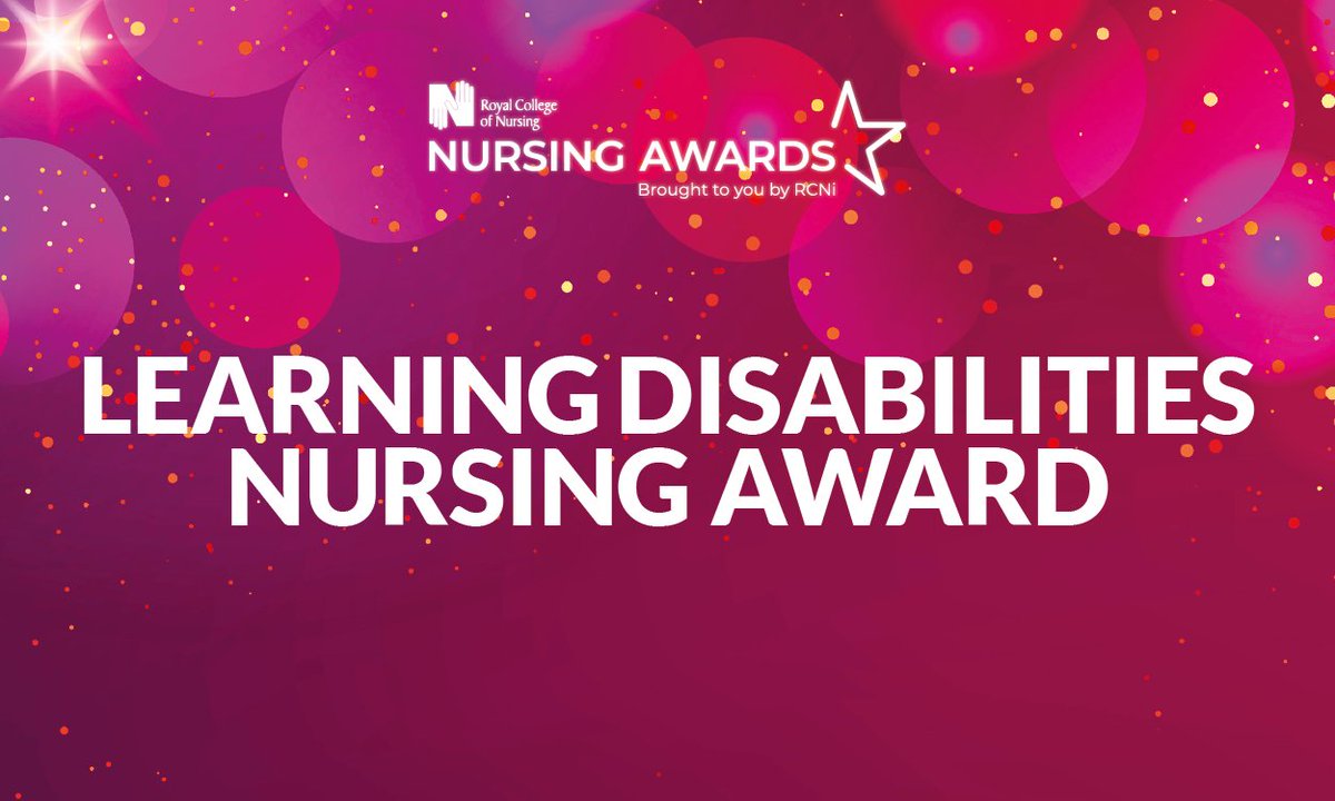 Share the fantastic support delivered by learning disability nurses in Wales with the RCN Nursing Awards and we'll share it UK-wide. Showcase the difference LD nurses make and enter by May 15 at rcni.com/nurse-awards @IechydDaBangor