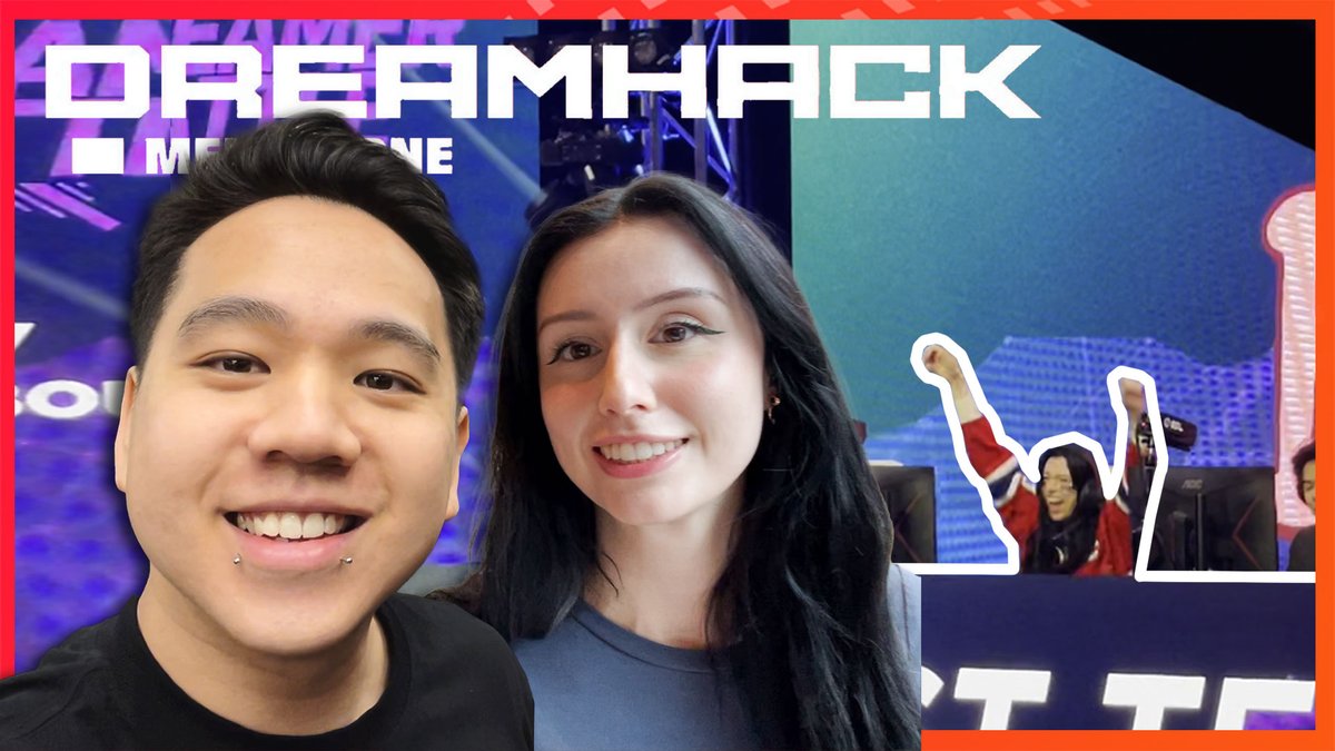 Wasted_Wombat's tweet photo. It's a little late but I made a VLOG on our experience at Dreamhack Melbourne!

Watch here:
https://t.co/e4pq4KTkiY https://t.co/F0csC0BRVL