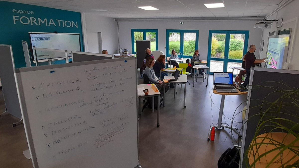 canope_61's tweet photo. "Travailler les grandeurs et mesures par la résolution de problèmes" : une #formation proposée par Didier Pineau @didp2_o et Dominique Meyer, dans le cadre des animations du #SPEI de @dsden61. https://t.co/c1ska8lYdS