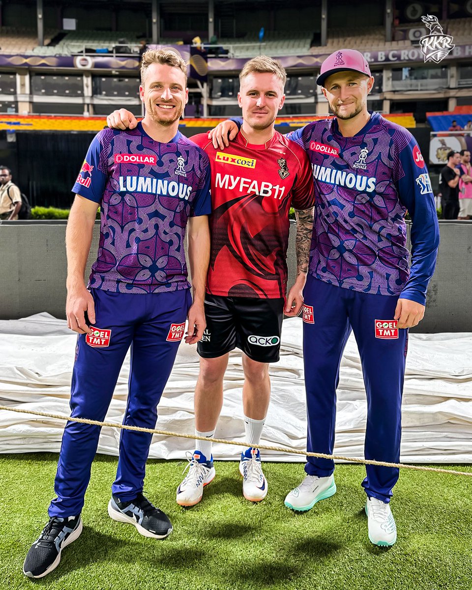 3 𝙅s in amader city... ekdom 𝙅abardast! 😍👌

#AmiKKR | #TATAIPL | <a href="/JasonRoy20/">Jason Roy</a>
