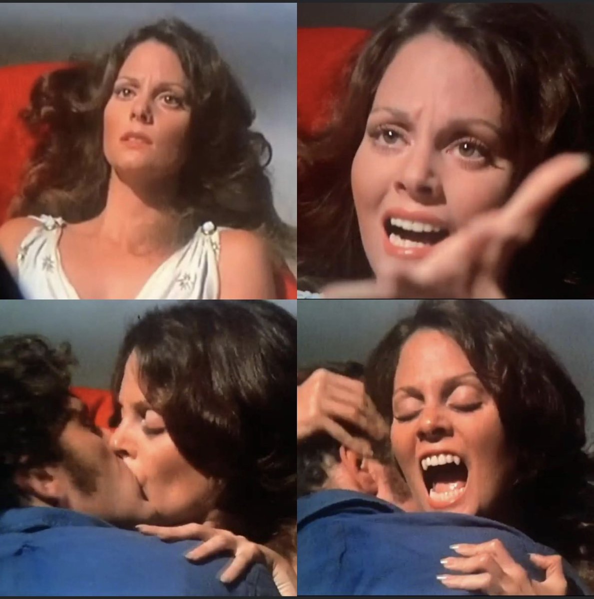 ClueDocumentary's tweet photo. “Sure, I’ll eat anything.” #SweetVampire #LesleyAnnWarren #MissScarlet #Clue #Cluedo #ClueMovie #ClueTheMovie #ClueDocumentary #YouLikeKiplingMissScarlet? https://t.co/aEmzxhTThV