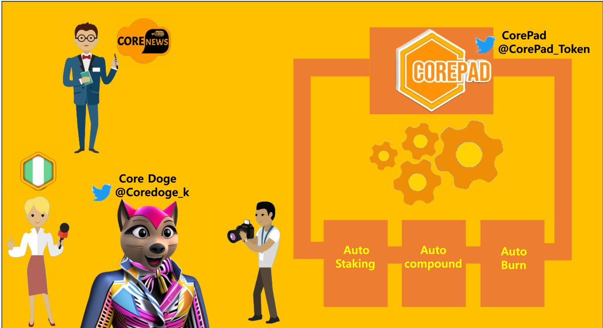 CoreDoge @Coredoge_k has a very interesting view of CorePad_Token <a href="/CorePad_Token/">CorePad 🔶</a> 's AutoSystem.👀

@CoreDaoNews <a href="/Coredao_ng/">CoreDAO Nigeria 🧡'💚</a>  Reporters are covering the news📸🗞️

#Coredao #core #corepad_token #CoreDaoNews #Coredao_ng
