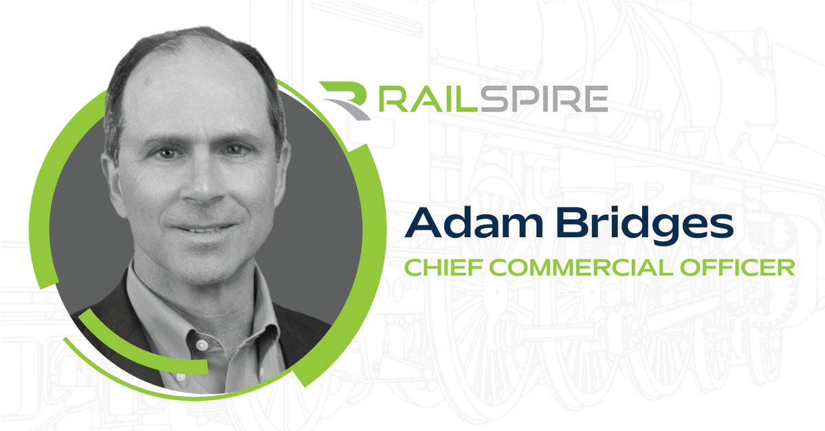 railspire's tweet photo. Our chief commercial officer, Adam Bridges has more than 34 years of surface transportation experience that includes rail carload, intermodal, trucking and more. He's leading our commercial strategy as we bring our novel technology to market.

Learn more: https://t.co/kT3PVx3gd3 https://t.co/1AjvwwZe8u