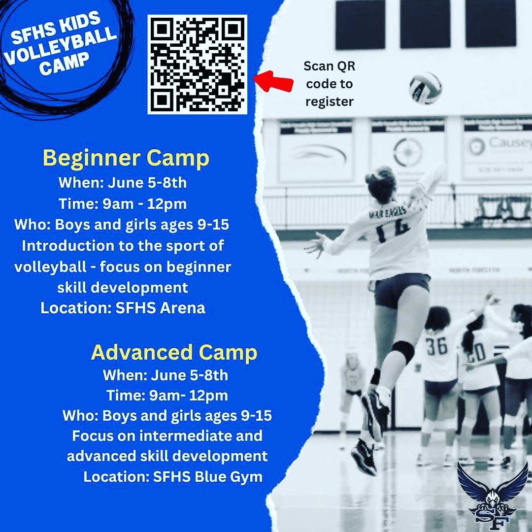 Sign-up for Volleyball Camp!!