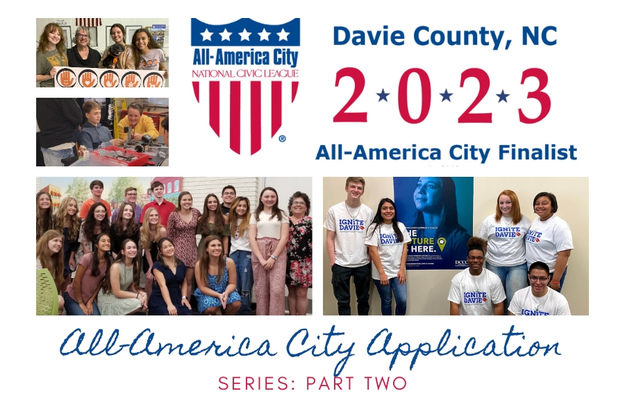 DavieCountyNC's tweet photo. Congrats to us! The National Civic League selected Davie County as a finalist for this year’s All-America City Award.  Read Part 2:  #WeAreDavieCounty
#AAC2023

https://t.co/S78Ud0ub18 https://t.co/WV5odCttYU