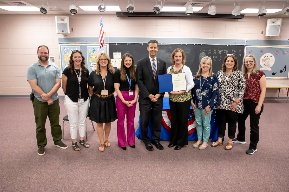 HCPSS on Twitter "Great to have RepSarbanes stop by and chat with our