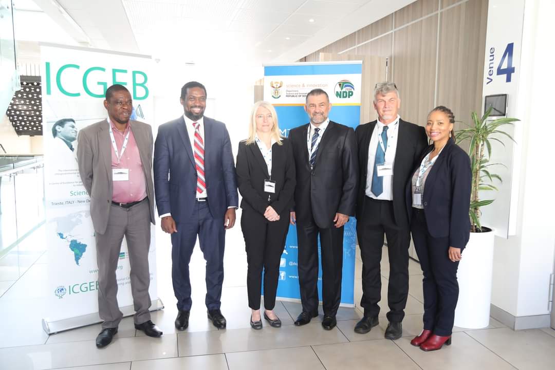 HigherEduGovZA's tweet image. Deputy Minister @ButiManamela  held Bilateral meeting with Minister of Science, Technological Development and Innovation from Serbia, Jelena Begovic on the sidelines of the 29th International Centre for Generic Engineering and Biotechnology Board of Governors .