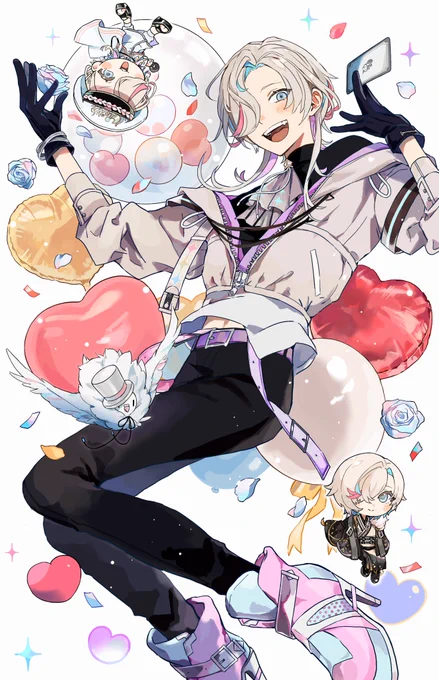 お誕生日おめでとうございます  #Uyu_Art #羽継烏有誕生日2023