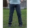 For Wardrobe Wednesday...American Tall has quality clothing for slender men, 6'3' - 7'1' & women 5'9' - 6'6' and they are developing clothing for Tall folks who aren't quite as slender! Here's 6'10' 350 lbs Corey wearing 42x38 American Tall jeans. americantall.com