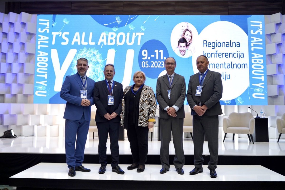 DasicJ's tweet photo. The Regional Conference on Mental Health, which started today in Sarajevo, Bosnia &amp; Herzegovina, provides an opportunity for stakeholders to network, share ideas, and collaborate on strategies for promoting mental wellness in the region. SEEHN looks forward to work with partners. https://t.co/SmMxca7FrX