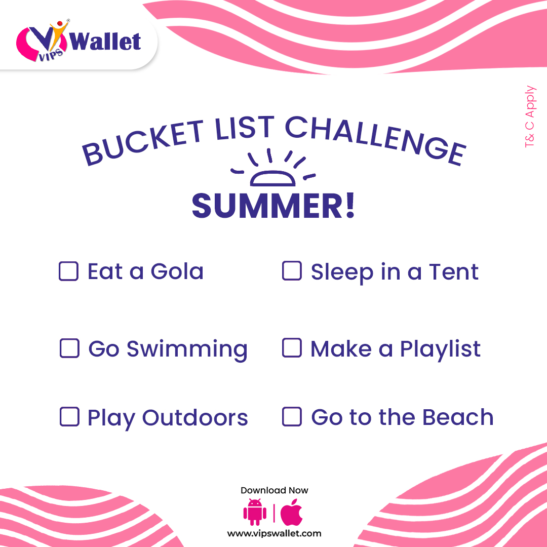 What’s there in your summer to-do list❓
Add in the comments section
🪙🪙🪙🪙

#vipswallet #summer #shopping #ecommerce #busbooking