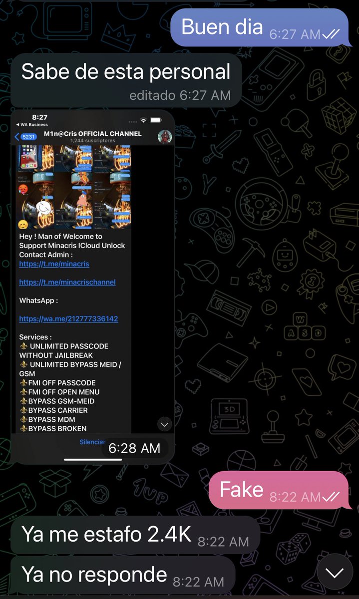 usdking's tweet photo. #Minacriss don’t have social media, no twitter, no fb, no telegram beware whit shit 
scammers 

Fake account 👇🏻
@Minacris890M https://t.co/t6W4hgwgfG