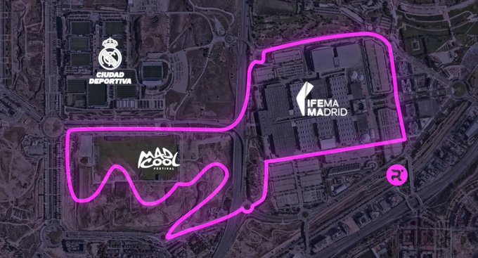 Possible Layout of the street race Via Relevo 