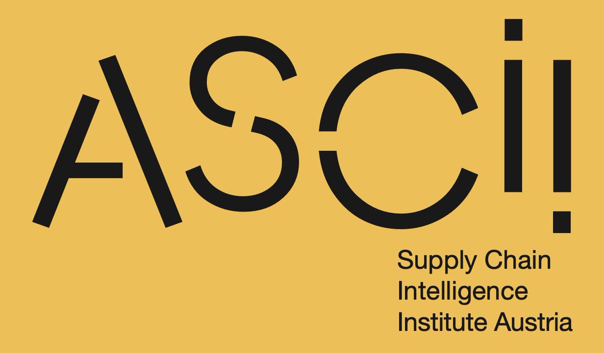 📣 Listen up! The newly founded Supply Chain Intelligence Institute Austria (#ASCII) is now #hiring for 4 new #job vacancies. Check out the job descriptions on the website of the @CSHVienna: bit.ly/3EywZoA