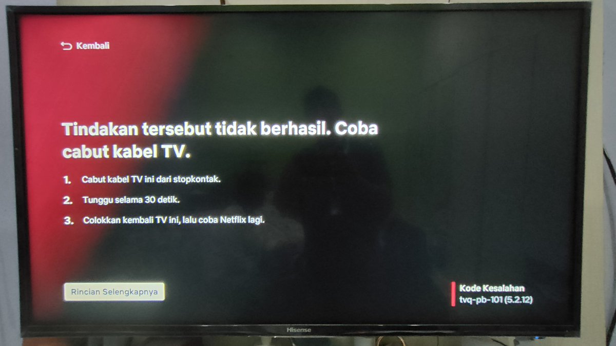 TiwaAgus's tweet photo. @NetflixID ini kenapa ya? Sdh dikutin tp 2 menit play begitu lagi https://t.co/KLtIQcMXkH