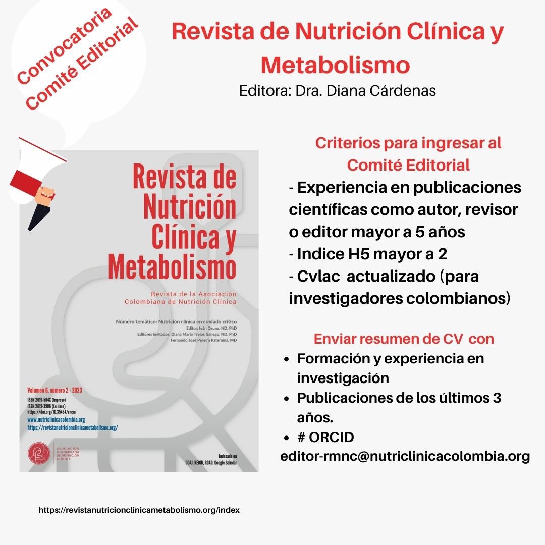 📢 ¡ABRIMOS CONVOCATORIA!

🔎Estamos buscando personas interesadas en hacer parte de nuestro equipo como editores asociados.

Te invitamos a revisar los criterios y enviar tu CV 📑
