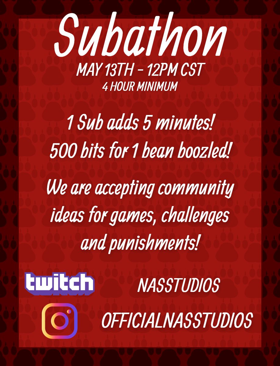 StudiosNas's tweet photo. Besties the goal is 200 subs! That will help so much towards paying for a new A/C system for my house! Pls put your suggestions below! @SmStSupport2 @SmStSupport @DubbyEnergy #smallstreamersupport #SmallStreamersConnect #subathon #nasstudios #subgoals #TwitchStreamers https://t.co/MjzL2RTBlL