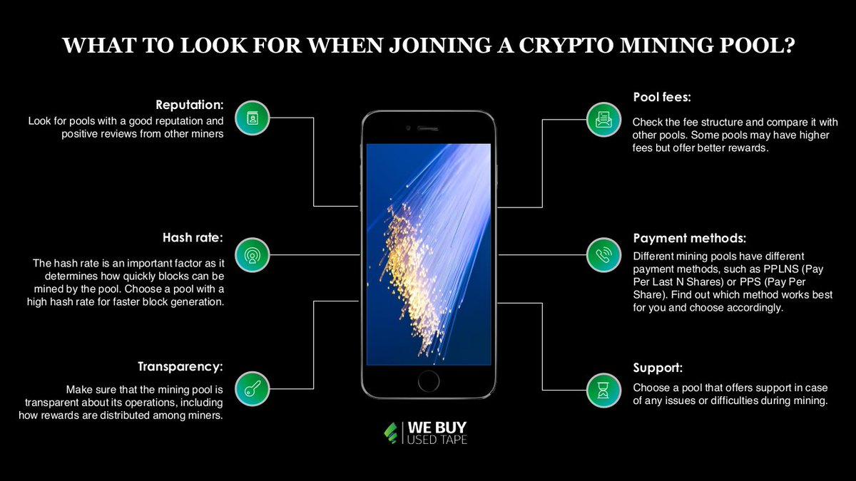 DES3Tech's tweet image. Want to make the most of your crypto mining? Follow our checklist for joining a mining pool and optimize your returns 💻💰 #miningstrategy #cryptochecklist #cryptomining

dtc1.com/check-before-j…