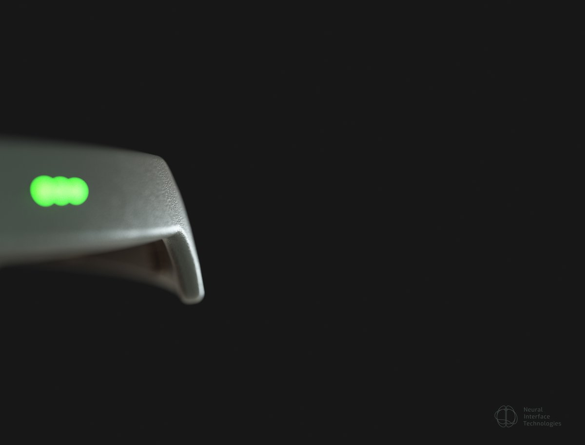 Egoitz Aulestia (@egoitzaulestia) on Twitter photo A sneak peek of the brain-computer interface prototype concept designed for <a href="/NIT_bci/">NIT — Neural Interface Technologies</a> — Neural Interface Technologies.
Thanks a lot to <a href="/ThisBrutalWorld/">TodoCristti</a> for helping us with all the 3D work.
#neuroscience #neurotech #neurotechnology #braincomputerinterface #bci #EEG A sneak peek of the brain-computer interface prototype concept designed for <a href="/NIT_bci/">NIT — Neural Interface Technologies</a> — Neural Interface Technologies.
Thanks a lot to <a href="/ThisBrutalWorld/">TodoCristti</a> for helping us with all the 3D work.
#neuroscience #neurotech #neurotechnology #braincomputerinterface #bci #EEG