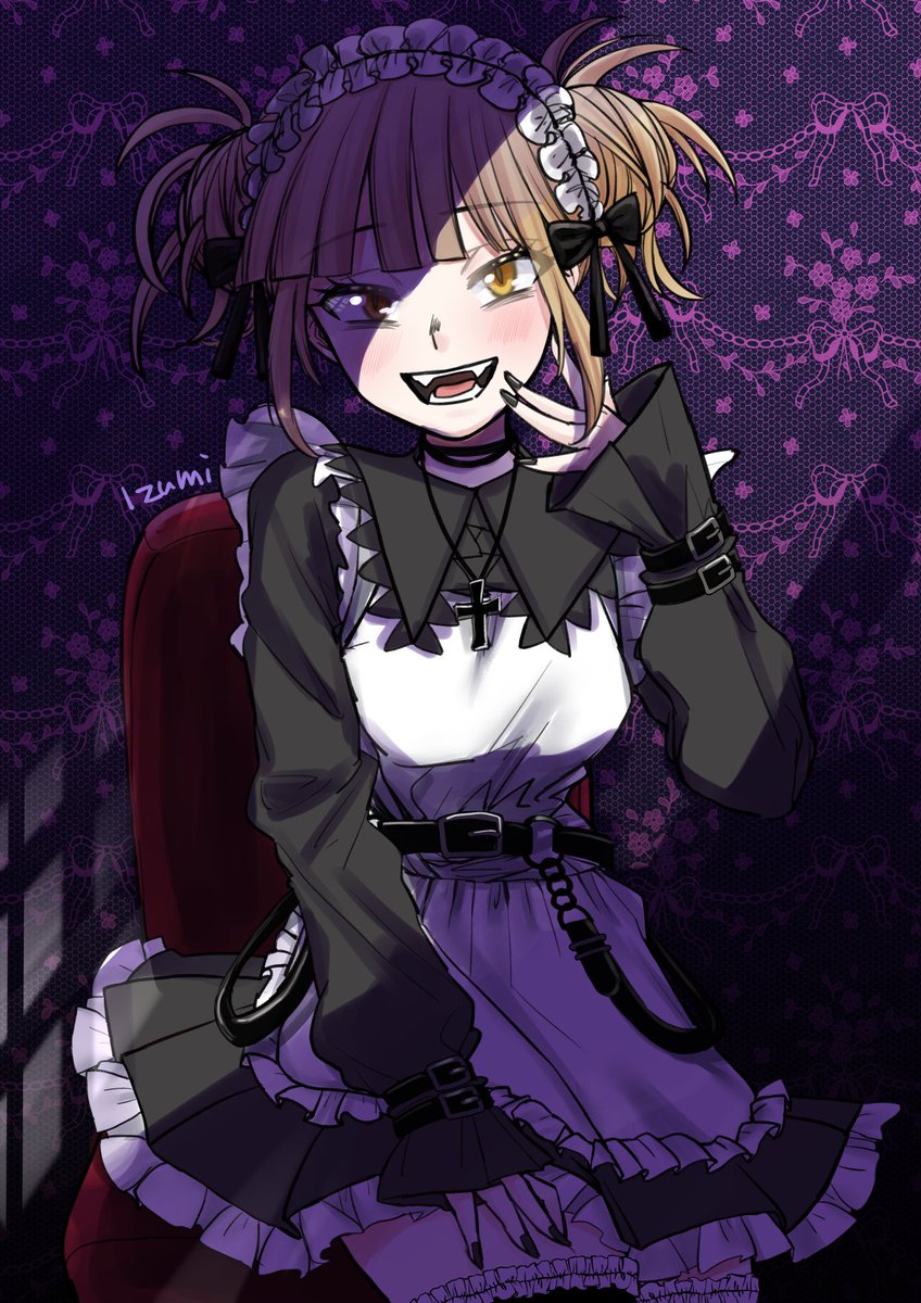 耳郎響香 「#メイドの日2023 #メイドの日 今まで描いたメイドイラストです」|餅田いずみ⭐️ご依頼受付中のイラスト