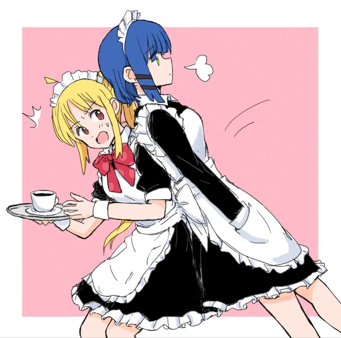 再掲 #ぼっち・ざ・ろっく #メイドの日