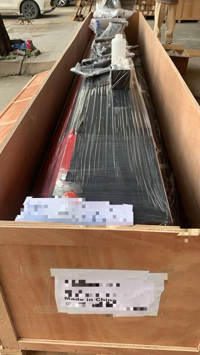 Nicolechen921's tweet image. 🚚🇺🇸KK3.2m Eco solvent Printer to USA👍
Advertising materials + inks + Roll up banner stand👏

📲&amp;amp; WS: +86 159 157 81 352; 

#xp600largeformatprinter
#xp600printer10ft
#10ftprinterxp600
#320cmprinterxp600
#3200mmprinterxp600
#usaxp600printer
#usaxp600printingmachine
#usaprinter