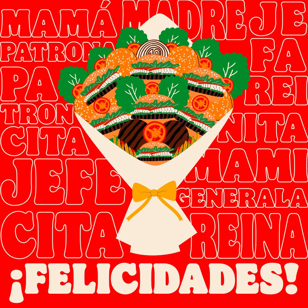 BurgerKing_ESA's tweet photo. Mamá, mami, jefa, reina.👸❤️
¡Feliz día a todas las Reinas del Hogar!
#BurgerKing #ATuManera #ALaParrilla #BKLover #DíadelaMadre #ReinadelaCasa #10demayo https://t.co/wdHXKPzYtD